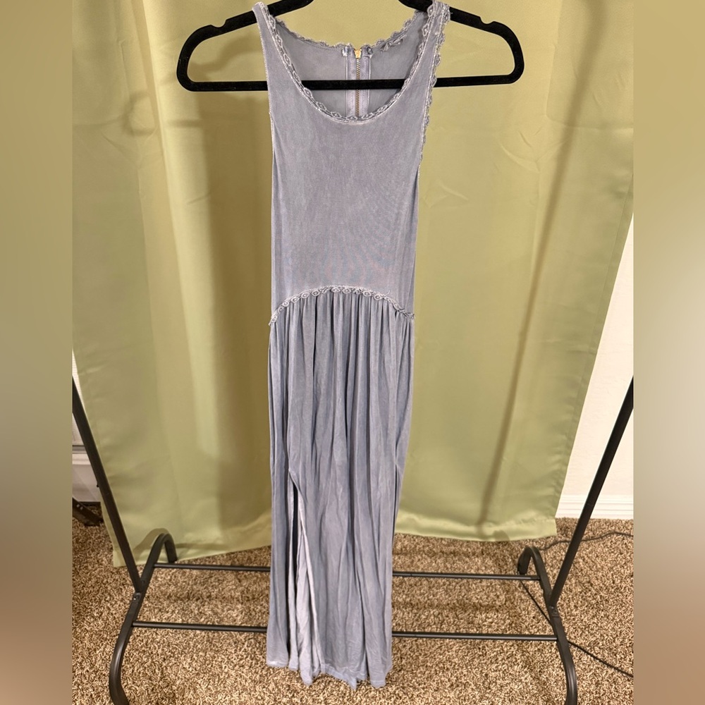 Steele blue summer dress